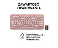 Logitech K380s Pebble Keys 2 różowy - 1172753 - zdjęcie 14